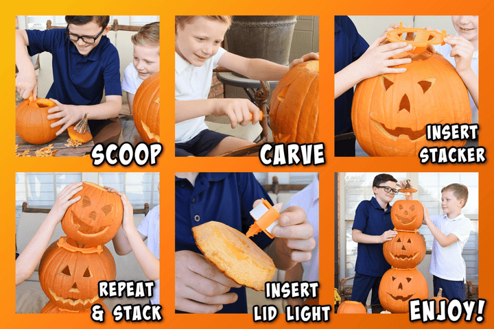 The Stack-O-Lantern Pumpkin Stacking Kit-Tools 4 Teaching-Classroom Decor and More