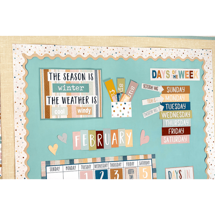 Everyone is Welcome Calendar Bulletin Board-Calendars-Tools 4 Teaching-Classroom Decor and More