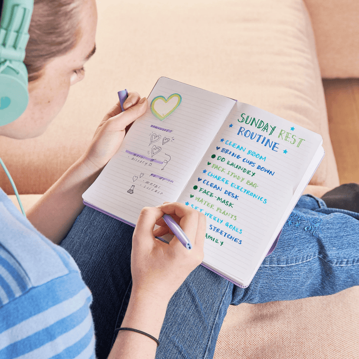 Confetti Stamp Double-Ended Markers - Set of 9-Art Supplies-Tools 4 Teaching-Classroom Decor and More