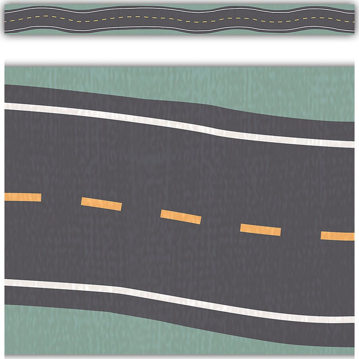 Road Trip Straight Border Trim-Borders-Tools 4 Teaching-Classroom Decor and More