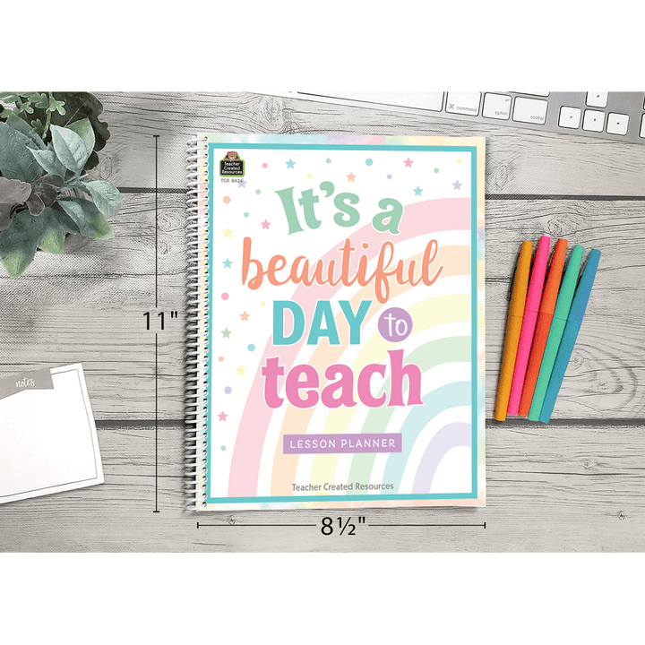 Pastel Pop Lesson Planner-Record & Plan Books-Tools 4 Teaching-Classroom Decor and More