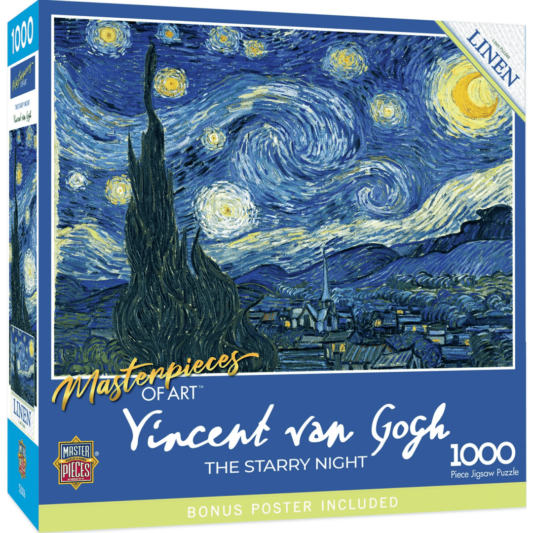 *The Starry Night 1000 Piece Jigsaw Puzzle-Puzzles-Tools 4 Teaching-Classroom Decor and More