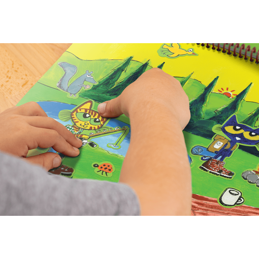 Pete the Cat Reusable Sticker Pad-Activity Pads-Tools 4 Teaching-Classroom Decor and More