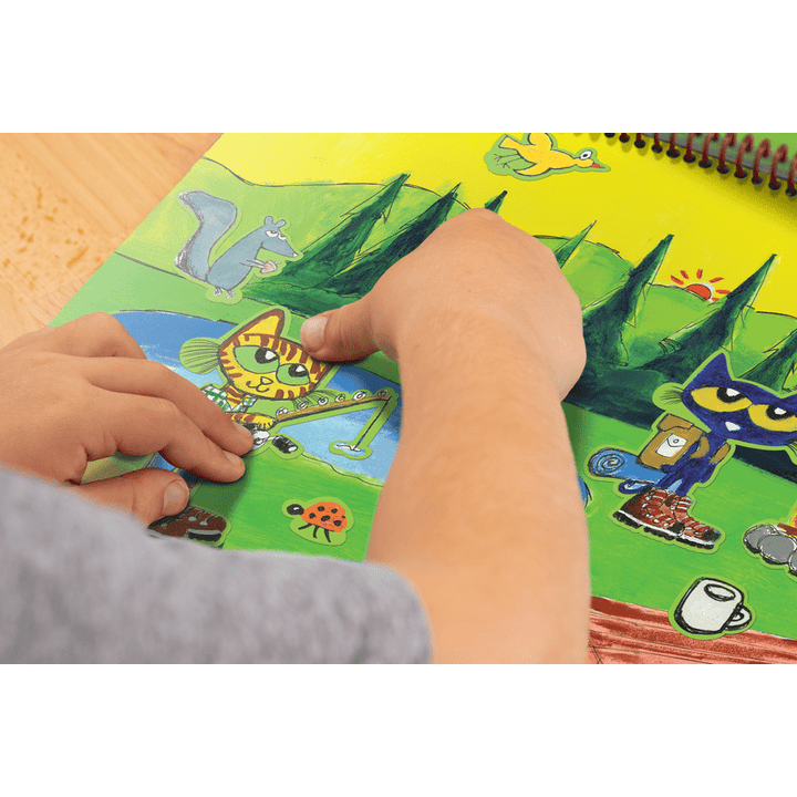 Pete the Cat Reusable Sticker Pad-Activity Pads-Tools 4 Teaching-Classroom Decor and More