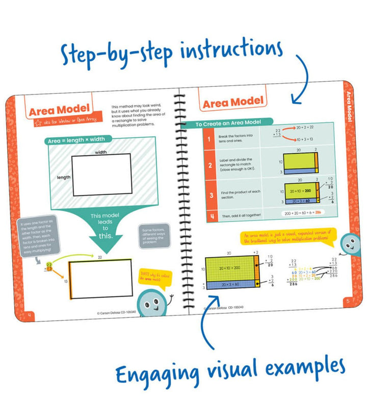 Intermediate Multiplication Strategies Resource Book Grade 4-6 Spiral-Math Books-Tools 4 Teaching-Classroom Decor and More