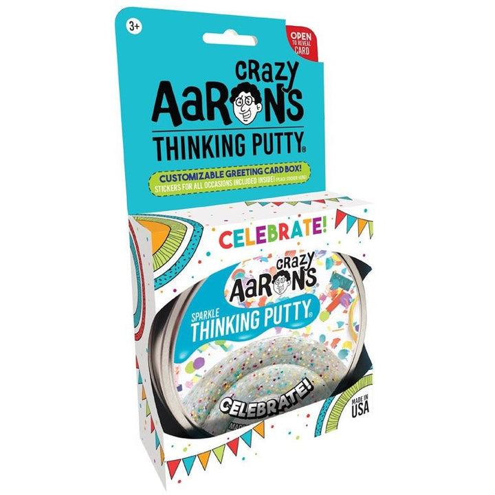 *Crazy Aaron's® - Sparkle Thinking Putty® (Celebrate)-Thinking Putty-Tools 4 Teaching-Classroom Decor and More