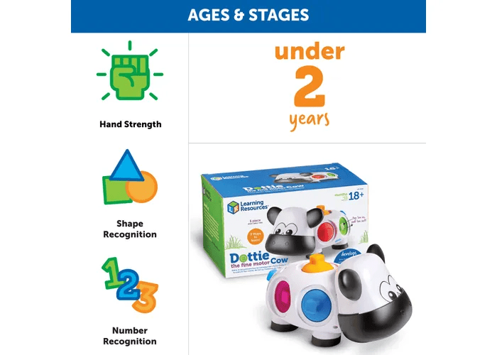 Dottie the Fine Motor Cow-Fine Motor-Tools 4 Teaching-Classroom Decor and More