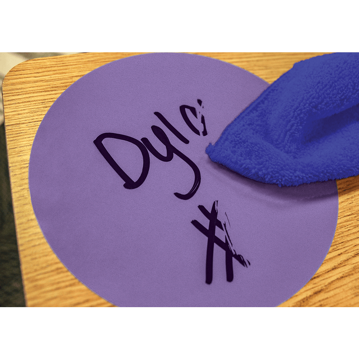 Spot On Dry-Erase Desktop Writing Spots Bright Circles - 10-1/2"-Classroom Essentials-Tools 4 Teaching-Classroom Decor and More