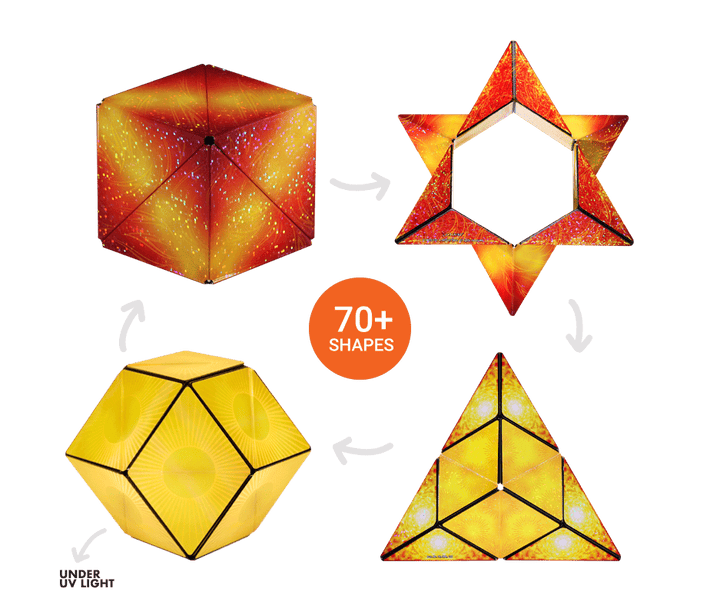 Shashibo - Holographic Series: Solar-Fidgets-Tools 4 Teaching-Classroom Decor and More