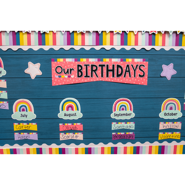 Scalloped Border Trim: Blush-Borders-Tools 4 Teaching-Classroom Decor and More