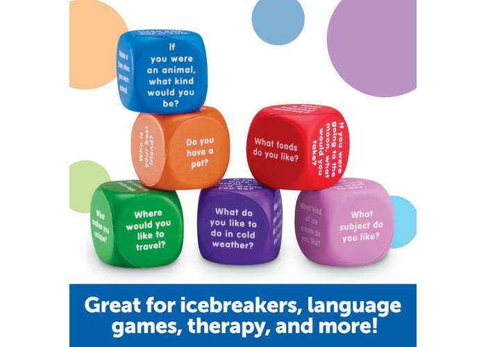 Conversation Cubes-Classroom Essentials-Tools 4 Teaching-Classroom Decor and More