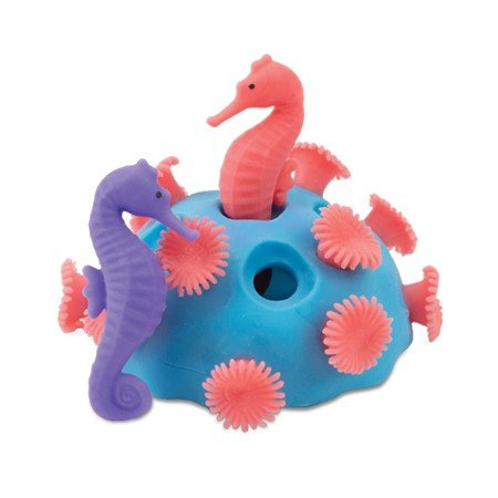 Stretchy Coral & Seahorse-Fidgets-Tools 4 Teaching-Classroom Decor and More