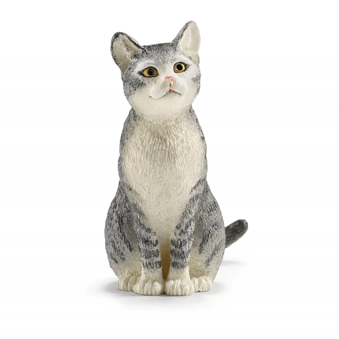 Cat, sitting-Schleich USA-Tools 4 Teaching-Classroom Decor and More