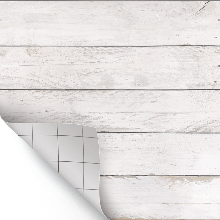 White Shiplap Peel and Stick Decorative Paper-Bulletin Board Paper - Fadeless-Tools 4 Teaching-Classroom Decor and More