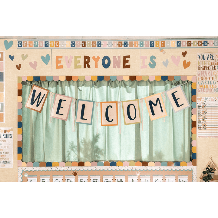 Everyone is Welcome Hearts Accents - Assorted Sizes-Accents-Tools 4 Teaching-Classroom Decor and More