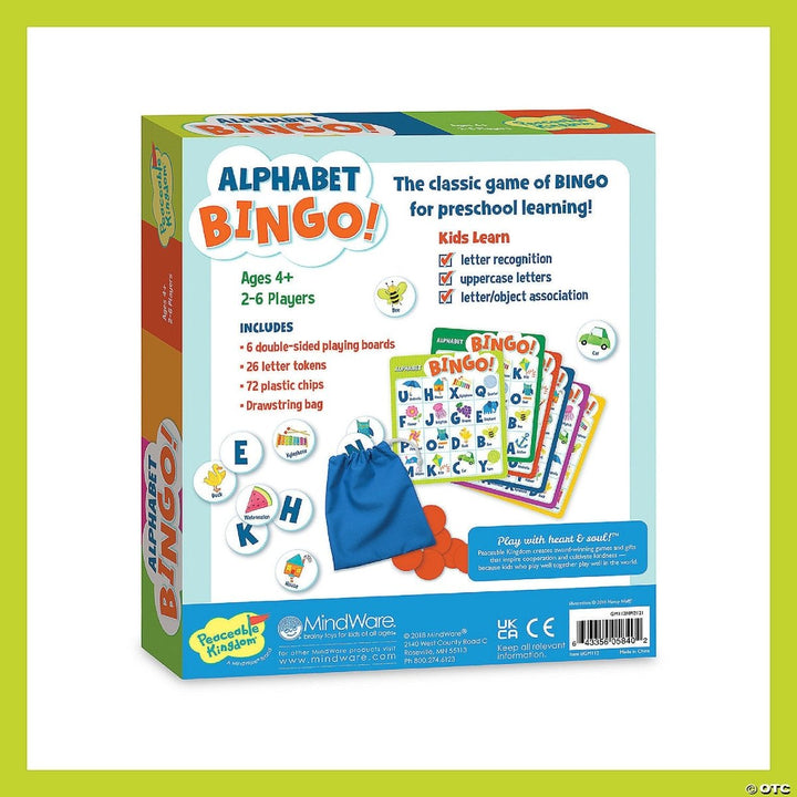 Alphabet Bingo Board Game-Subjects - Reading - Alphabet-Tools 4 Teaching-Classroom Decor and More