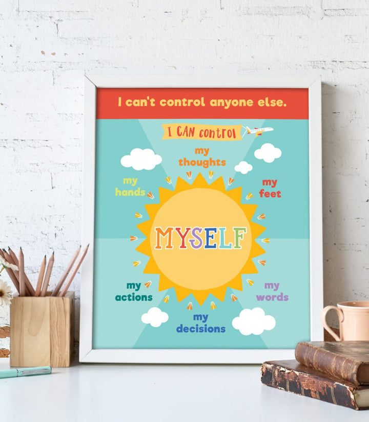 Calming Strategies Chart Set-Bulletin Board Sets-Tools 4 Teaching-Classroom Decor and More