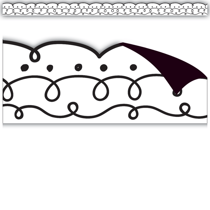 Squiggles and Dots Magnetic Border-Magnetic-Tools 4 Teaching-Classroom Decor and More