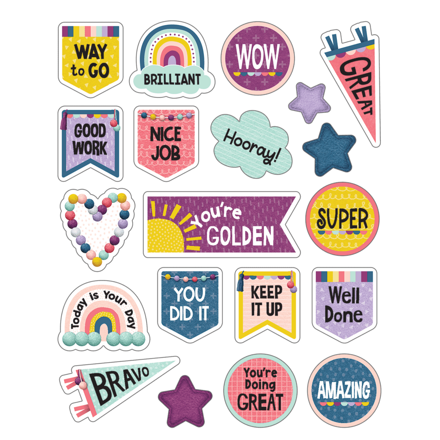 Oh Happy Day Stickers-Stickers-Tools 4 Teaching-Classroom Decor and More