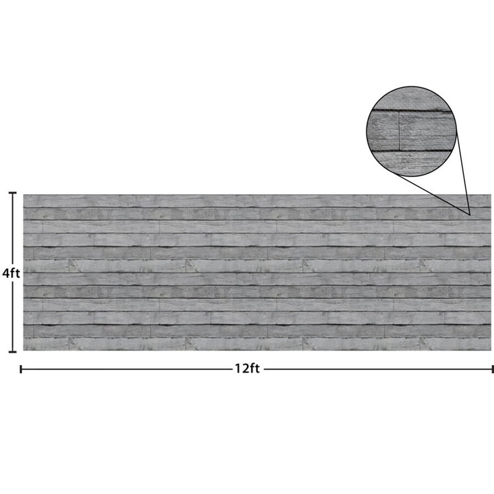 Better Than Paper® Bulletin Board Roll: Gray Wood-Bulletin Board Paper - Better Than Paper-Tools 4 Teaching-Classroom Decor and More