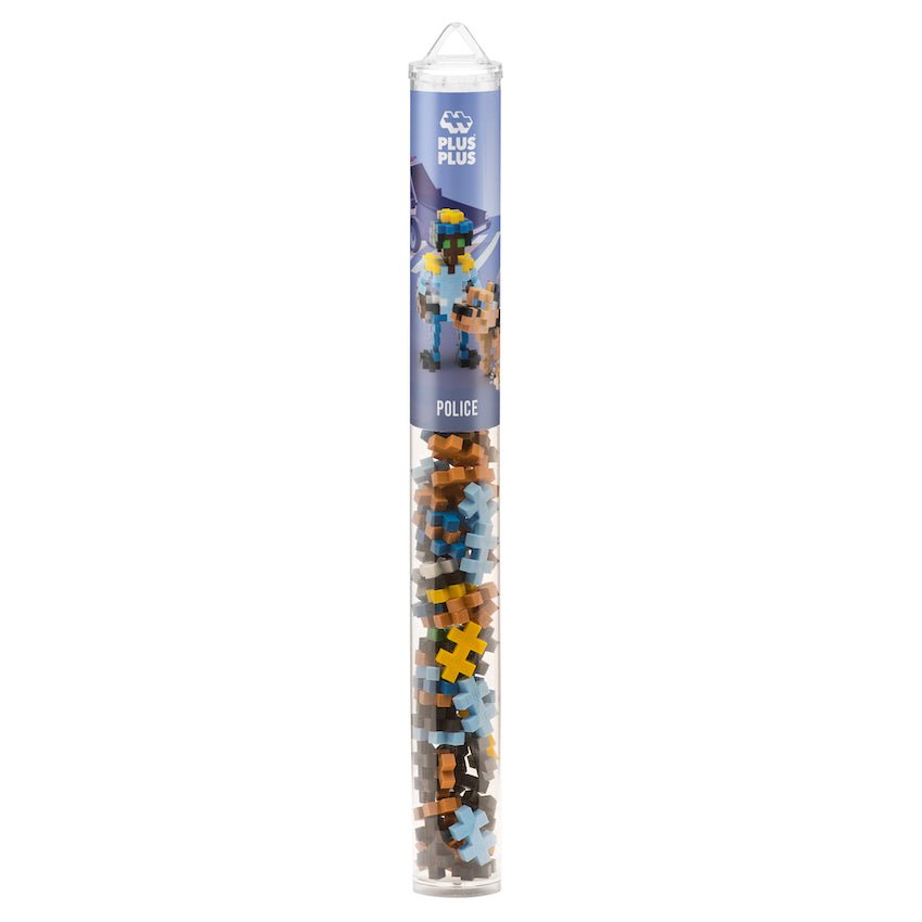 PLUS PLUS® Tube - 70 PC - Everyday Heroes - Police-Plus Plus-Tools 4 Teaching-Classroom Decor and More