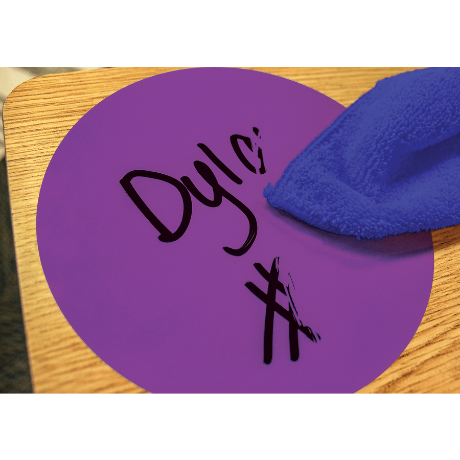 Spot On Dry-Erase Desktop Writing Spots Colorful Circles 4"-Dry Erase-Tools 4 Teaching-Classroom Decor and More