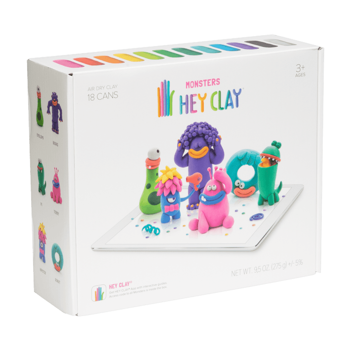 Hey Clay - Monsters-Craft Activity-Tools 4 Teaching-Classroom Decor and More