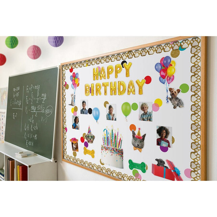 Cats and Dogs Happy Birthday Create and Decorate Quick Kit-Craft Activity-Tools 4 Teaching-Classroom Decor and More