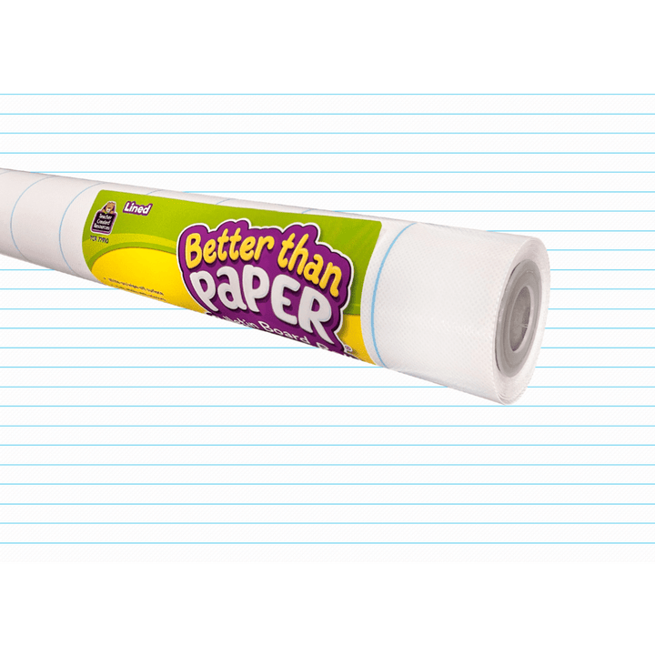 Better Than Paper® Bulletin Board Roll: Lined-Bulletin Board Paper - Better Than Paper-Tools 4 Teaching-Classroom Decor and More