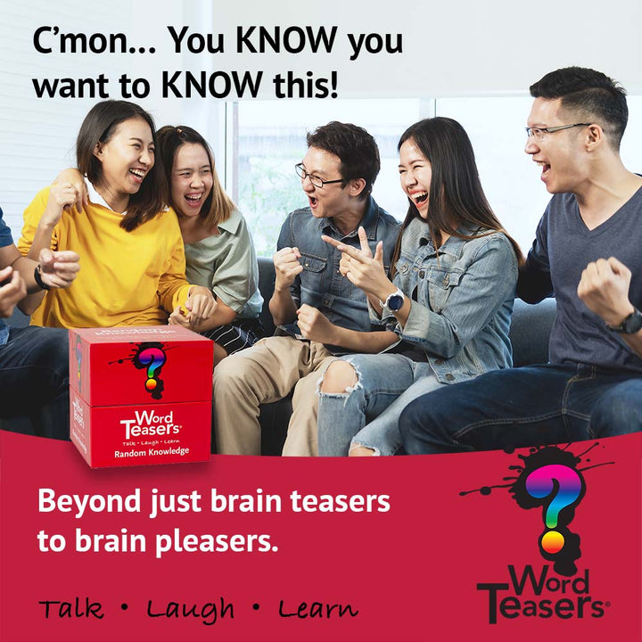 WordTeasers®: Random Knowledge-Games-Tools 4 Teaching-Classroom Decor and More