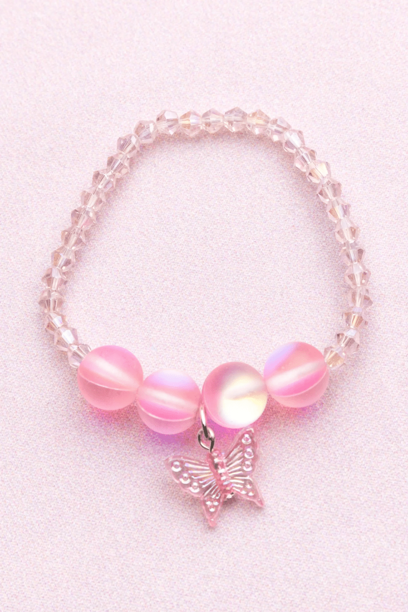 Boutique Holo Pink Crystal Bracelet-Dress Up & Jewelry-Tools 4 Teaching-Classroom Decor and More