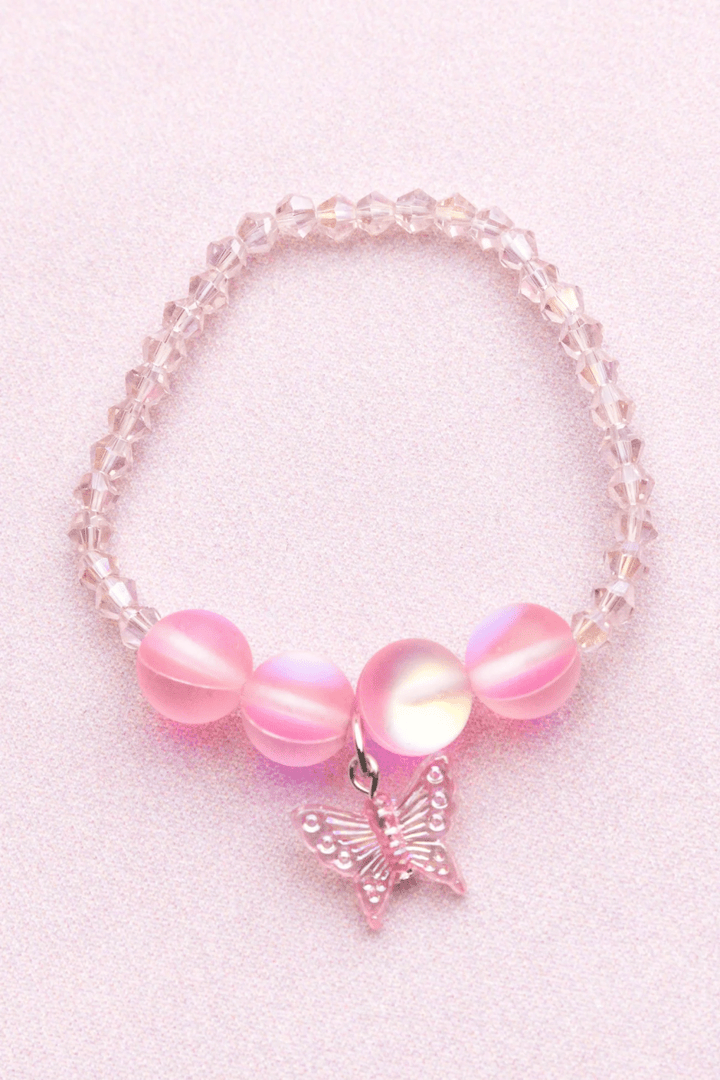 Boutique Holo Pink Crystal Bracelet-Dress Up & Jewelry-Tools 4 Teaching-Classroom Decor and More