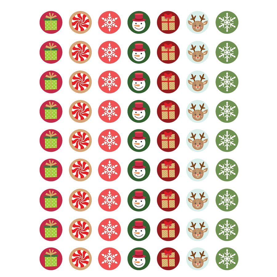 Winter Holiday Mini Stickers-Tools 4 Teaching-Classroom Decor and More