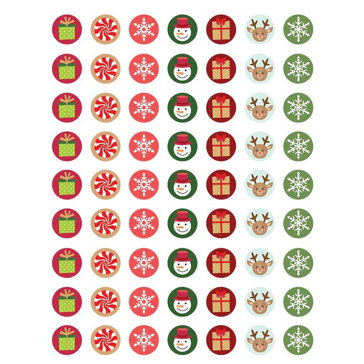 Winter Holiday Mini Stickers-Tools 4 Teaching-Classroom Decor and More