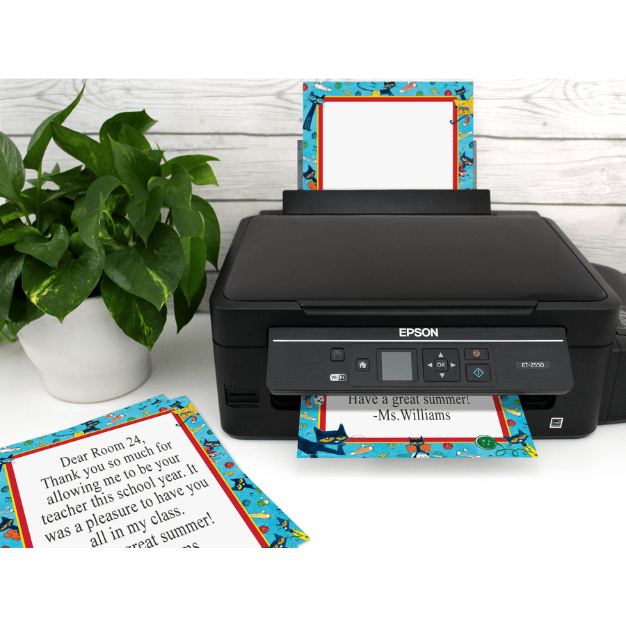 Pete the Cat Computer Paper-Computer Paper-Tools 4 Teaching-Classroom Decor and More