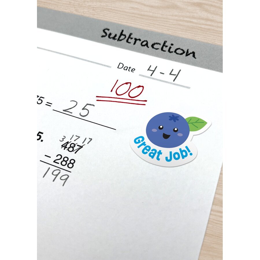 Blueberry Smelly Stickers-Stickers-Tools 4 Teaching-Classroom Decor and More