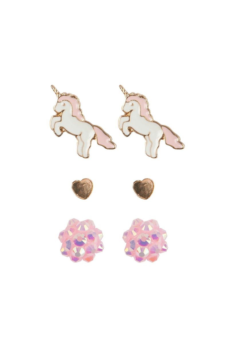 Boutique Unicorn Studded Earrings-Dress Up & Jewelry-Tools 4 Teaching-Classroom Decor and More