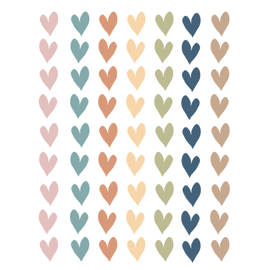 Everyone is Welcome Hearts Mini Stickers-Stickers-Tools 4 Teaching-Classroom Decor and More