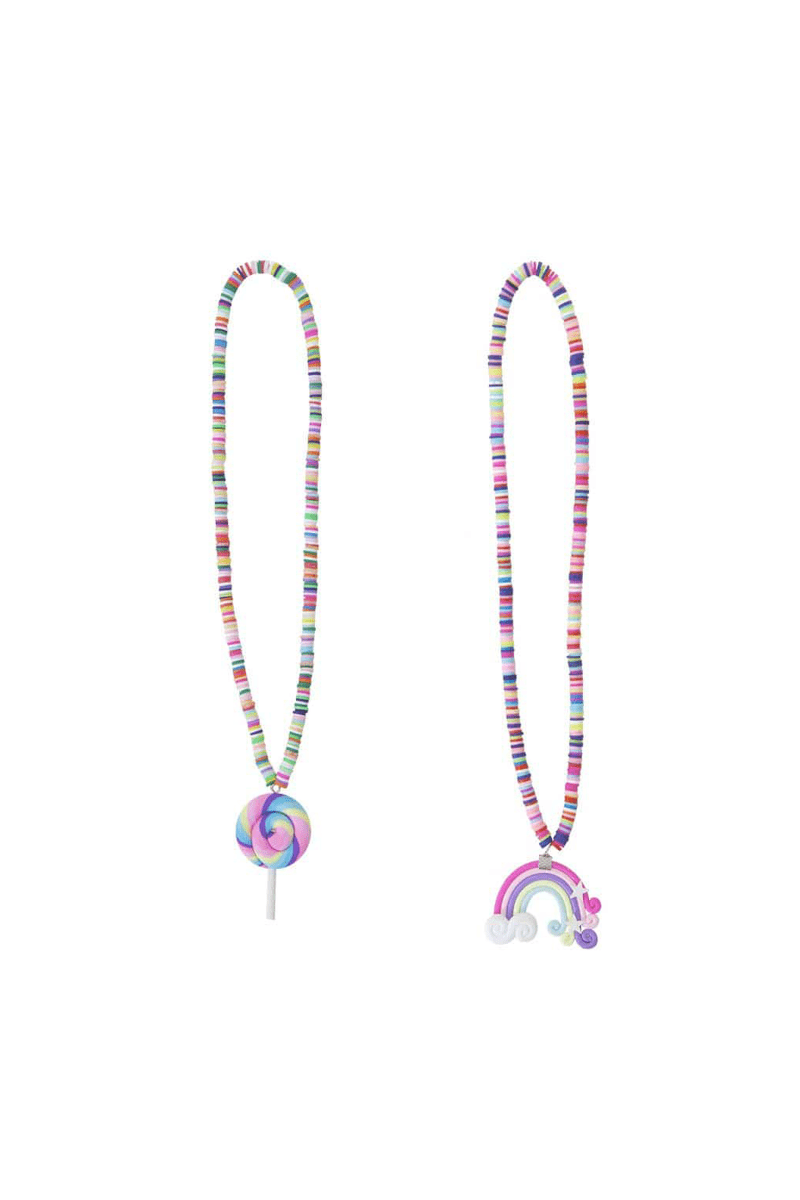 Lollipop/Rainbow Necklace, Assorted-Dress Up & Jewelry-Tools 4 Teaching-Classroom Decor and More