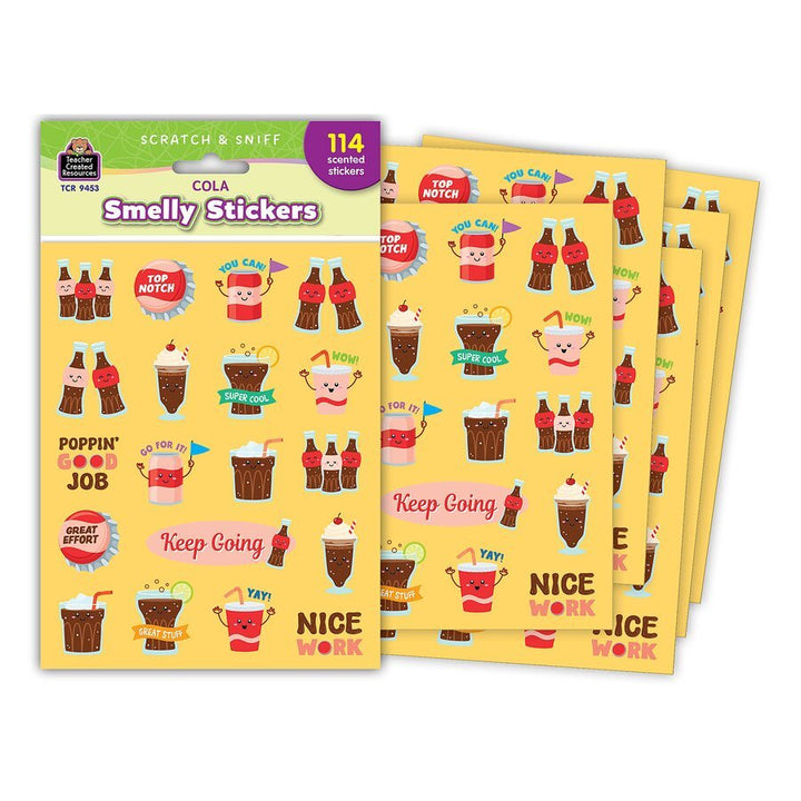 Cola Smelly Stickers-Stickers-Tools 4 Teaching-Classroom Decor and More