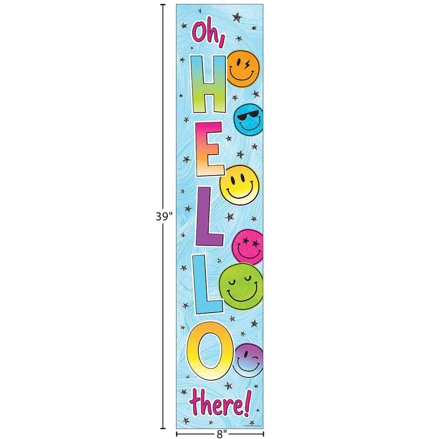 Brights 4Ever Oh, Hello There! Banner-Banner-Tools 4 Teaching-Classroom Decor and More