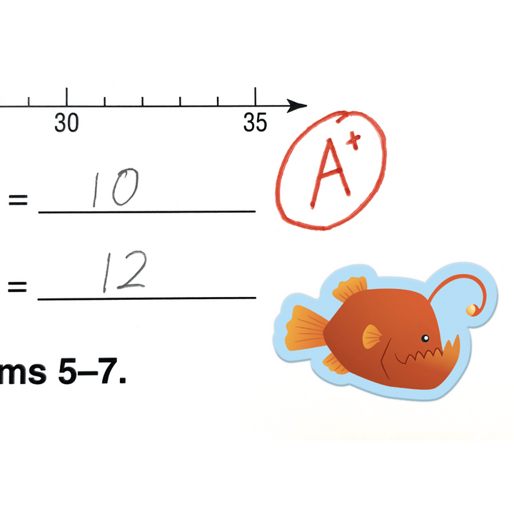 Ocean Animal Stickers-Stickers-Tools 4 Teaching-Classroom Decor and More