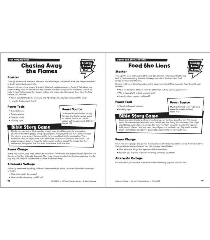 180 Faith - Charged Games for Children’s Ministry Resource Book Grade K - 5 - Tools 4 Teaching