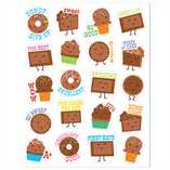 Chocolate Scented Stickers-Stickers-Tools 4 Teaching-Classroom Decor and More