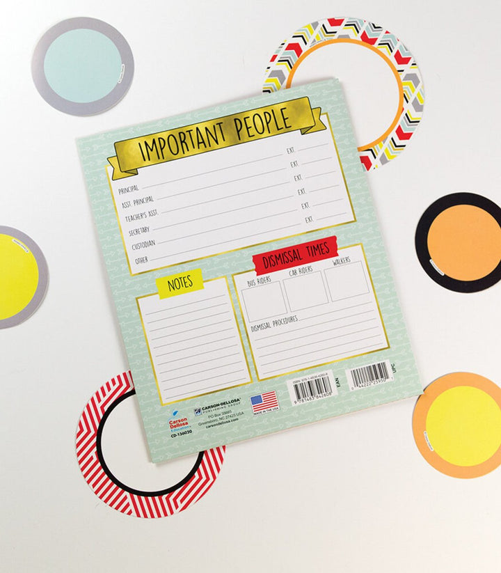 Aim High Substitute Teacher Folder-Classroom Essentials-Tools 4 Teaching-Classroom Decor and More