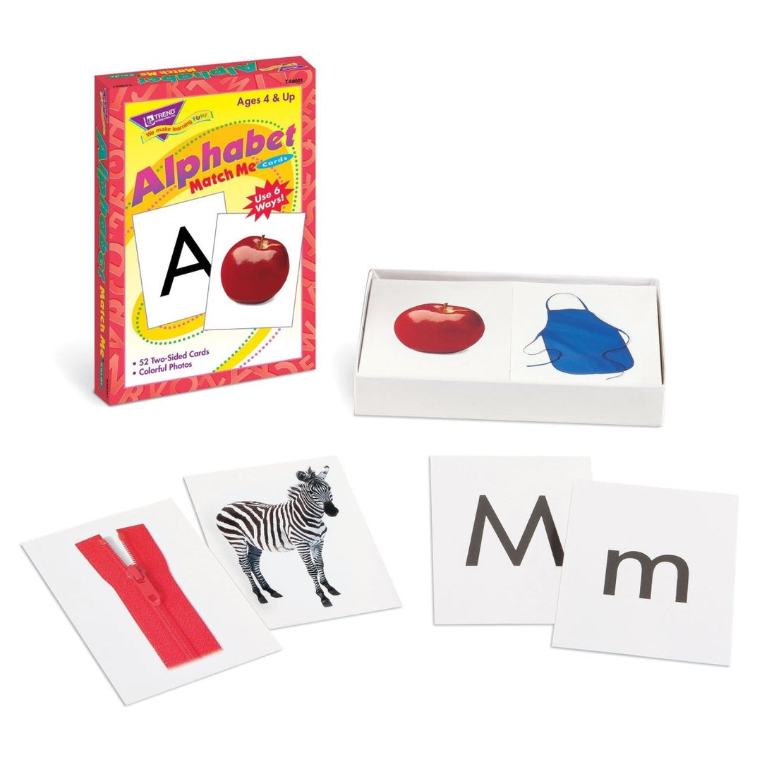 Alphabet Match Me® Cards-Flashcards-Tools 4 Teaching-Classroom Decor and More