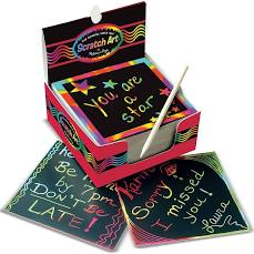 Rainbow Mini Scratch Art Notes-Activity Pads-Tools 4 Teaching-Classroom Decor and More