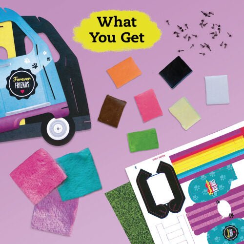 Mini Clay World Pet Adoption Truck-Craft Activity-Tools 4 Teaching-Classroom Decor and More