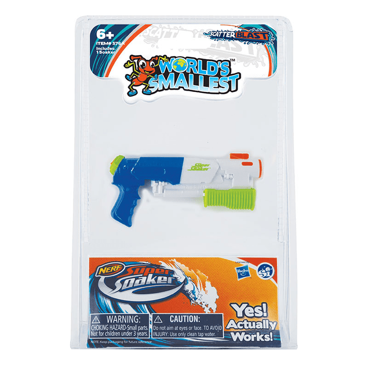 World's Smallest Super Soaker (Assorted)-World's Smallest-Tools 4 Teaching-Classroom Decor and More