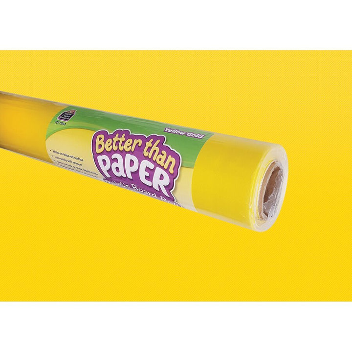 Better Than Paper® Bulletin Board Roll: Yellow Gold-Bulletin Board Paper - Better Than Paper-Tools 4 Teaching-Classroom Decor and More